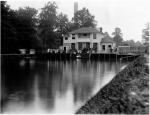 Photograph of the Office Clubhouse and at the Wayne Natatorium, Wayne, PA, 1897 